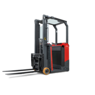 Der Elektrostapler E10 von Linde Material Handling ist selbst auf engstem Raum vielfältig einsetzbar. Der Elektrostapler E10 von Linde Material Handling