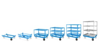 Trolleys für die Logistikzüge LT10 – LT20 von Linde Material Handling