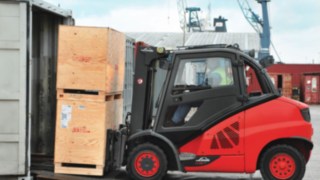 Containerfähigkeit Linde Stapler Containerfähigkeit Linde Stapler