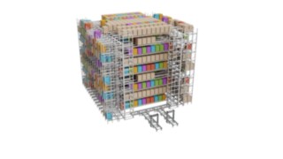 S-MATIC cube lässt sich flexibel an lokale Anforderungen anpassen Der S-MATIC cube von Linde Material Handling