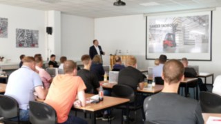 Konferenzraum zum Sander Fachforum in Chemnitz