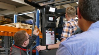 Sander Teststapler im Praxiseinsatz Sander Teststapler im Praxiseinsatz