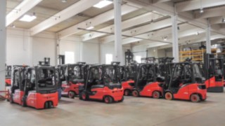 Showroom des Gebrauchtstapler-Centers in Chemnitz