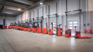 Gebrauchtstapler der Sander Fördertechnik Gebrauchtstapler der Sander Fördertechnik