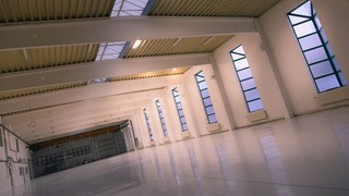 Lagerhalle der Firma Getränke Pfeifer