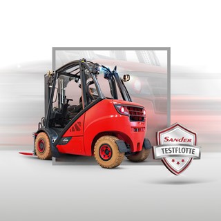 Teststapler Linde H35D EVO