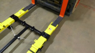 Sander Sonderbau Gabelstapler Zubehör Fassklammer