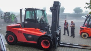 Linde MH Schwerlaststapler Linde MH Schwerlaststapler