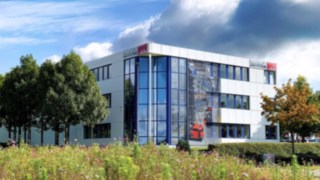 Firmengebäude der Sander Fördertechnik Firmengebäude der Sander Fördertechnik