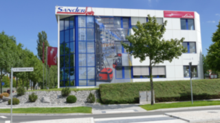 Firmengebäude der Sander Fördertechnik Firmengebäude der Sander Fördertechnik