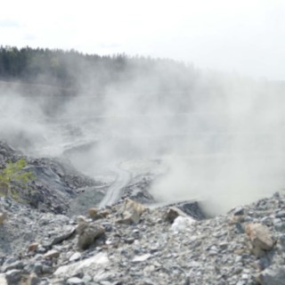 Steinbruch-Venusberg-Sprengung Steinbruch-Venusberg-Sprengung