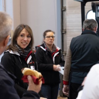 Sander Test und Grill - Staplergrill