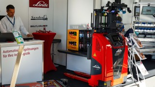 Autonomer Transportroboter Linde C-MATIC HP