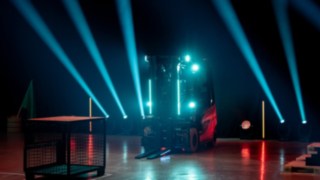 Stapleraction im Parcours