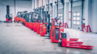 Showroom des Gebrauchtstapler-Centers in Chemnitz