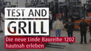 Sander Kundenveranstaltung zur neuen Linde Baureihe 1202 Sander Kundenveranstaltung zur neuen Linde Baureihe 1202
