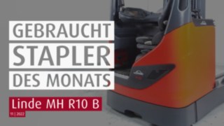 Gebrauchtstapler des Monats November 2022 | Linde MH Schubmaststapler R10 B | Sander Fördertechnik Gebrauchtstapler des Monats November 2022 | Linde MH Schubmaststapler R10 B | Sander Fördertechnik