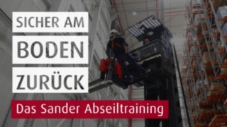 Video Sander Abseiltraining